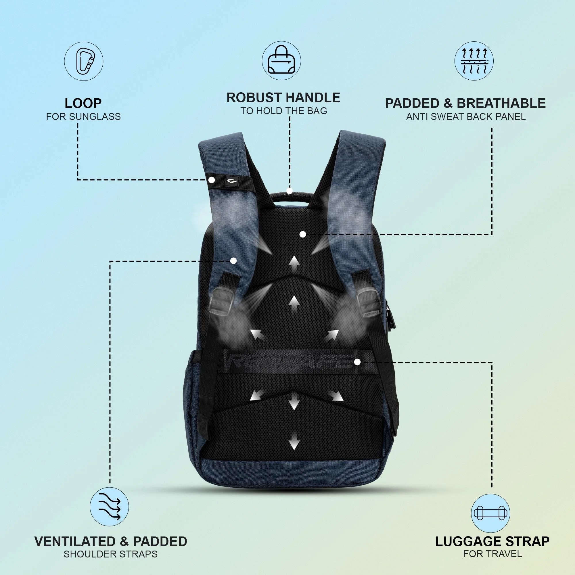 16 Inch Laptop Backpack for Men & Women - Image 3