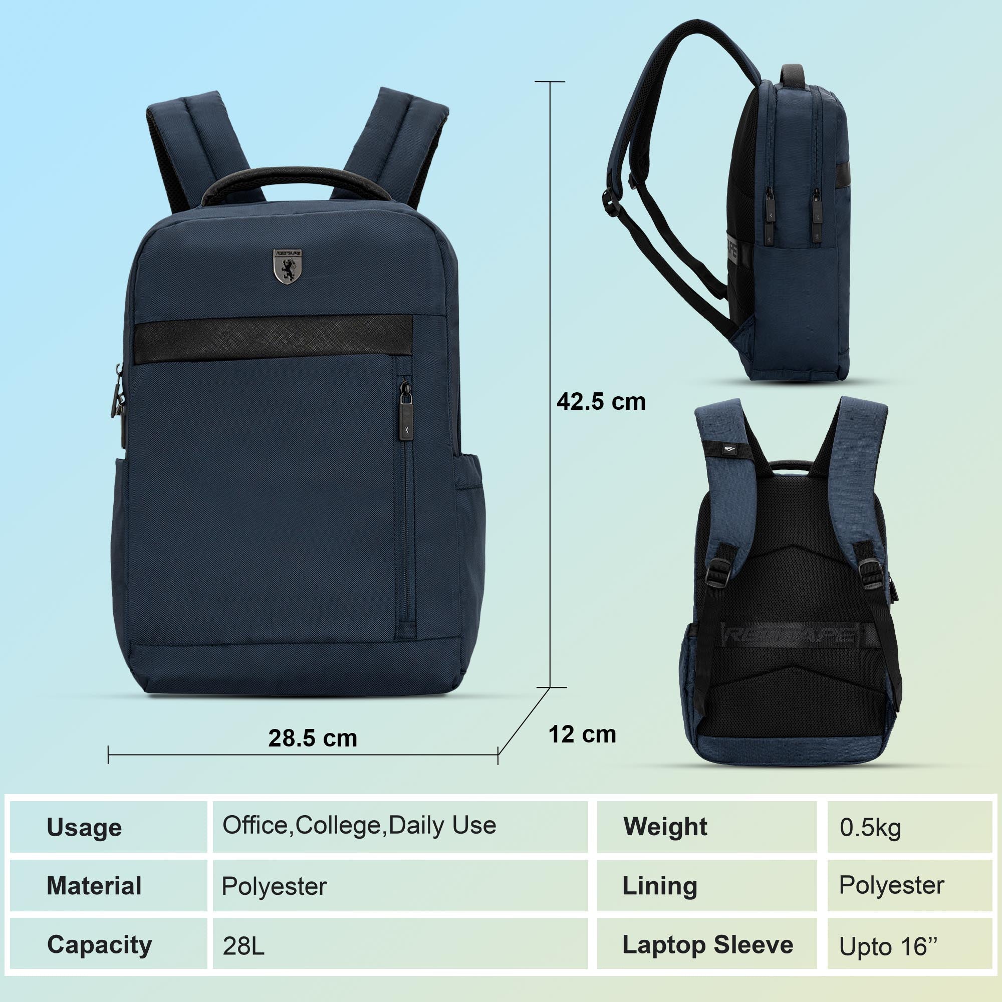 16 Inch Laptop Backpack for Men & Women - Image 5