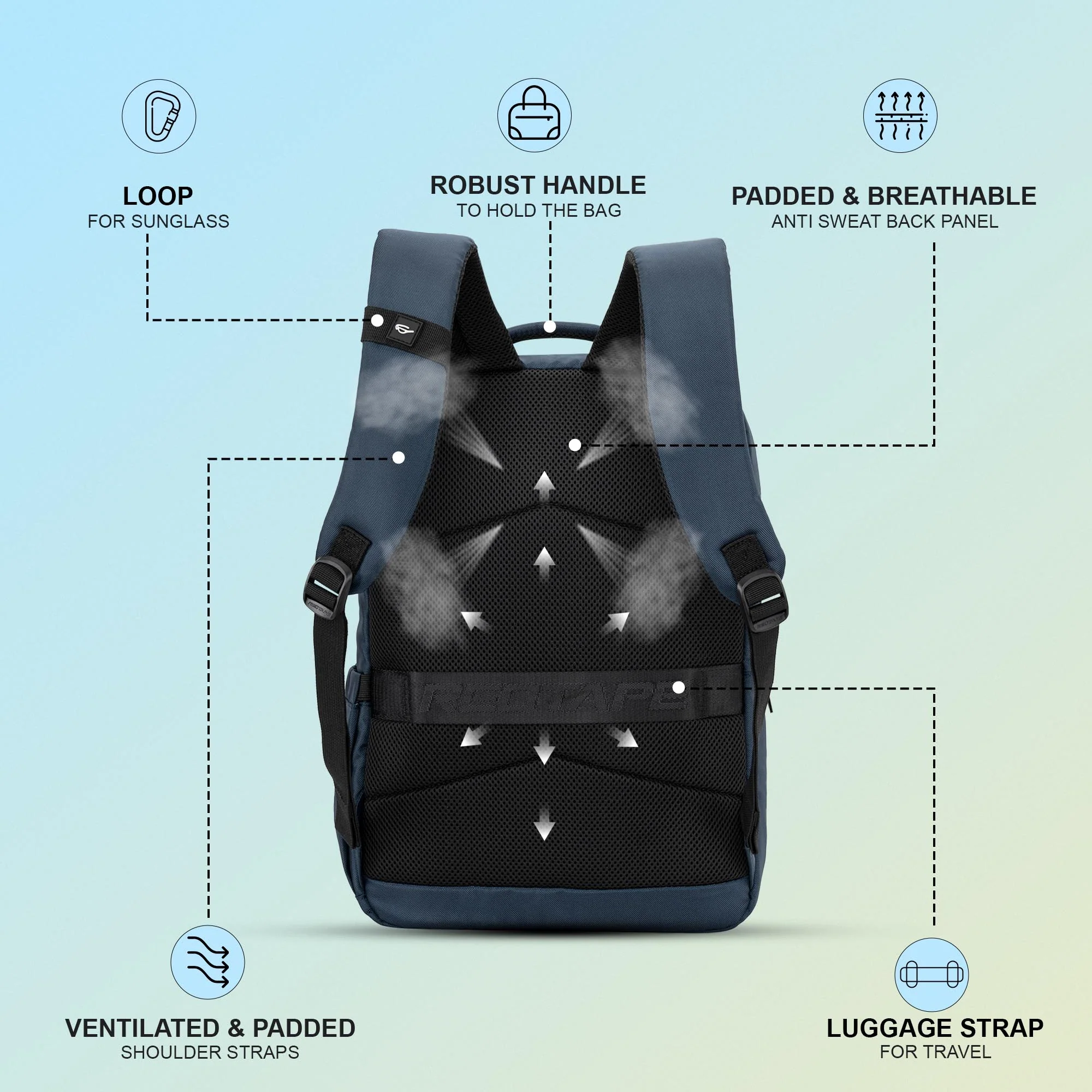 16 Inch Laptop Backpack for Men & Women - Image 3