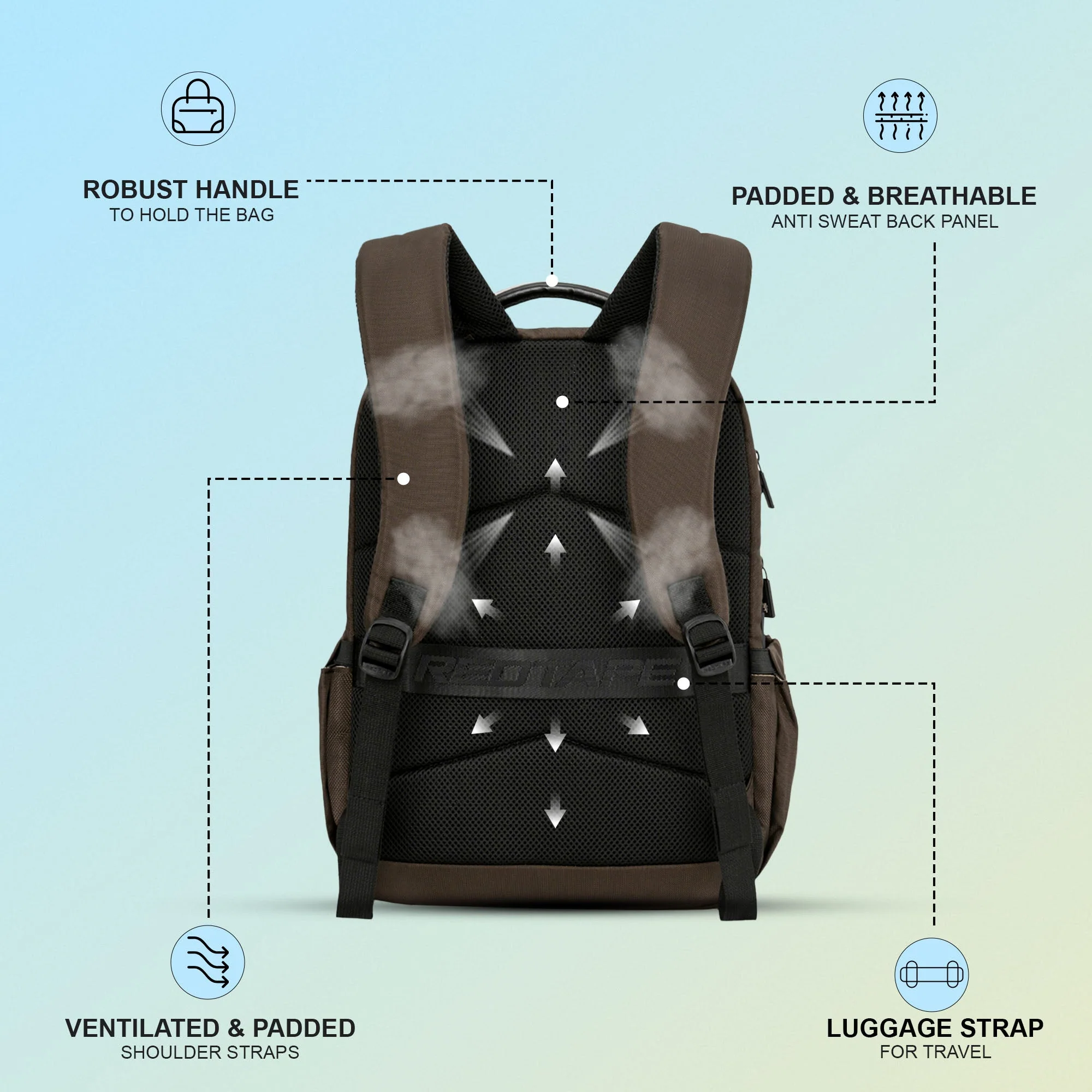 16 Inch Laptop Backpack for Men & Women - Image 3