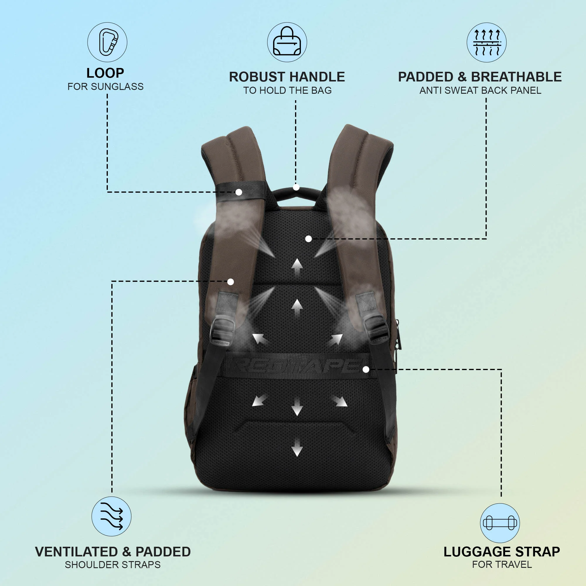 16 Inch Laptop Backpack for Men & Women - Image 3