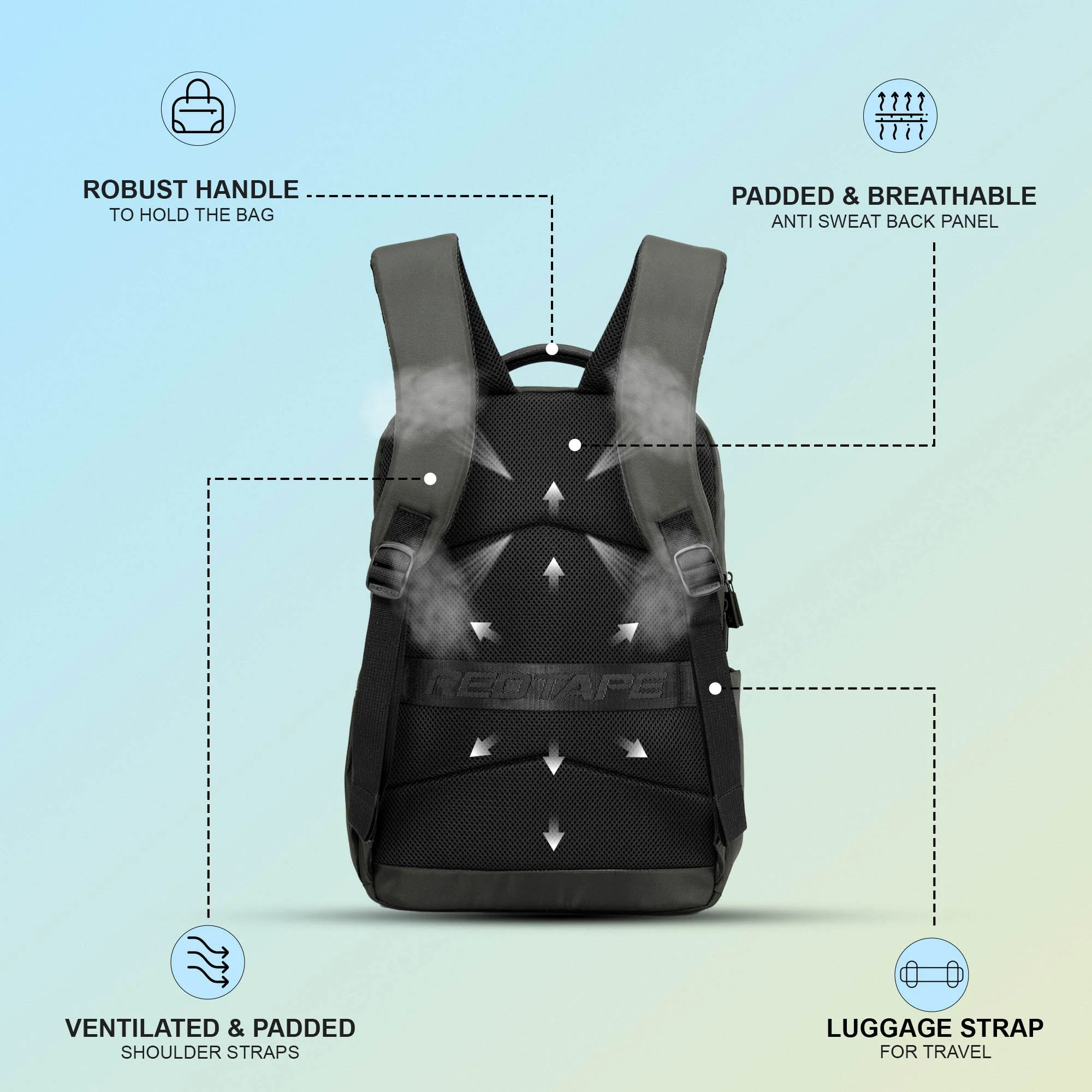 16 Inch Laptop Backpack for Men & Women - Image 3