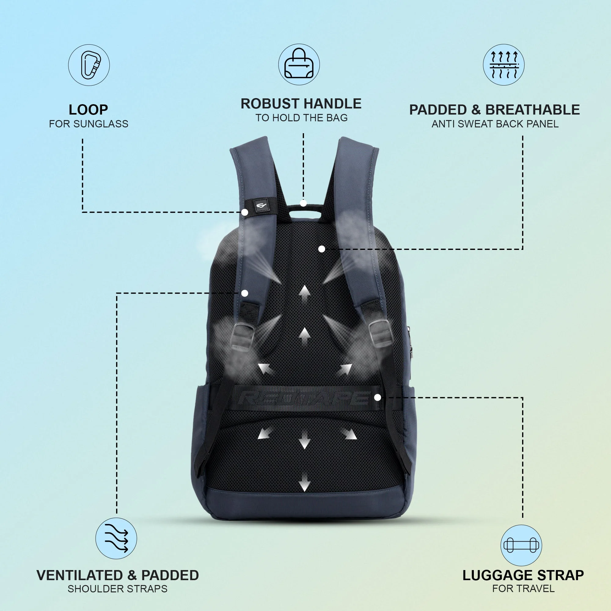 16 Inch Laptop Backpack for Men & Women - Image 3