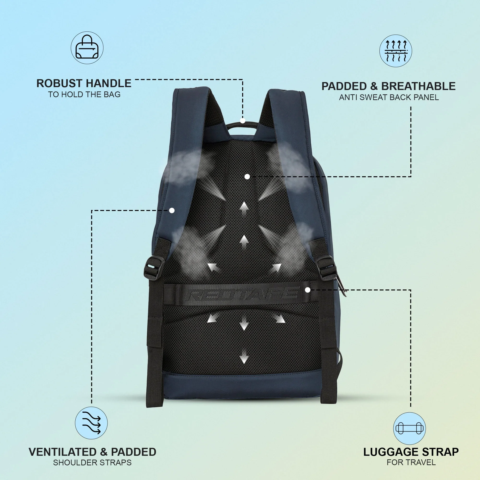 16 Inch Laptop Backpack for Men & Women - Image 3