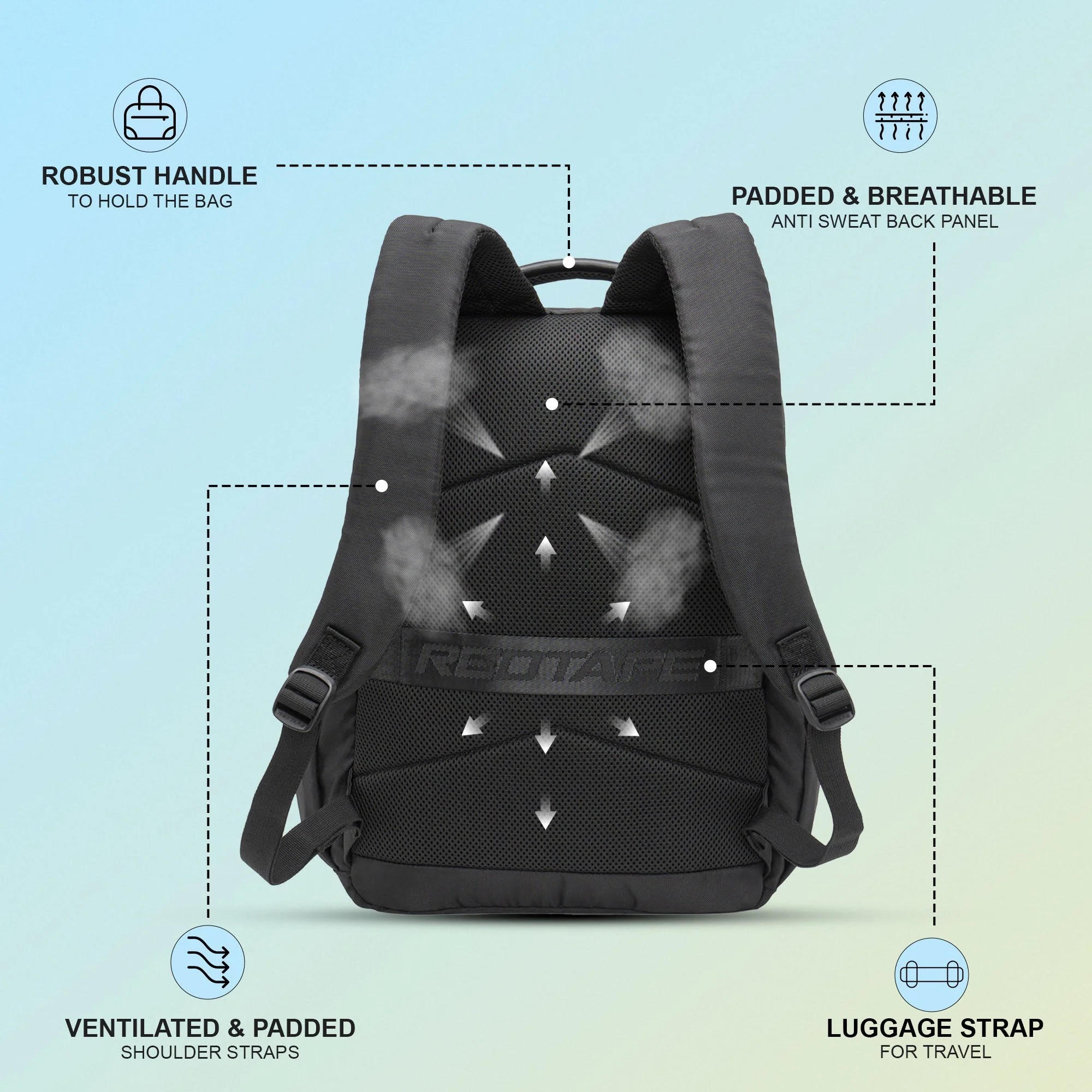 16 Inch Laptop Backpack for Men & Women - Image 3