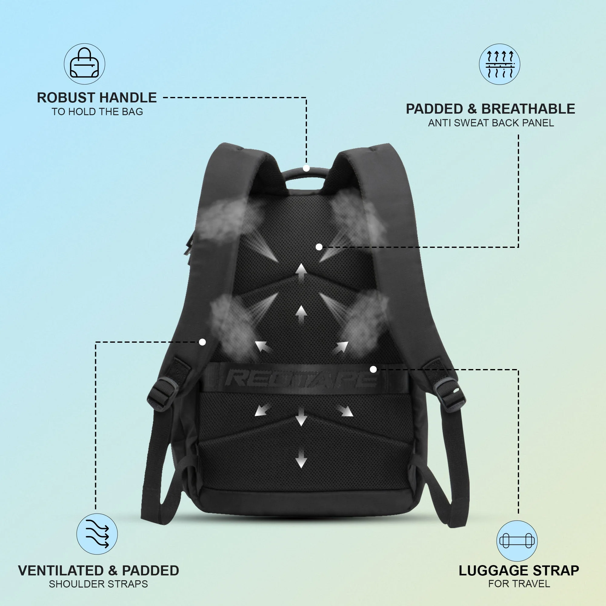 16 Inch Laptop Backpack for Men & Women - Image 3