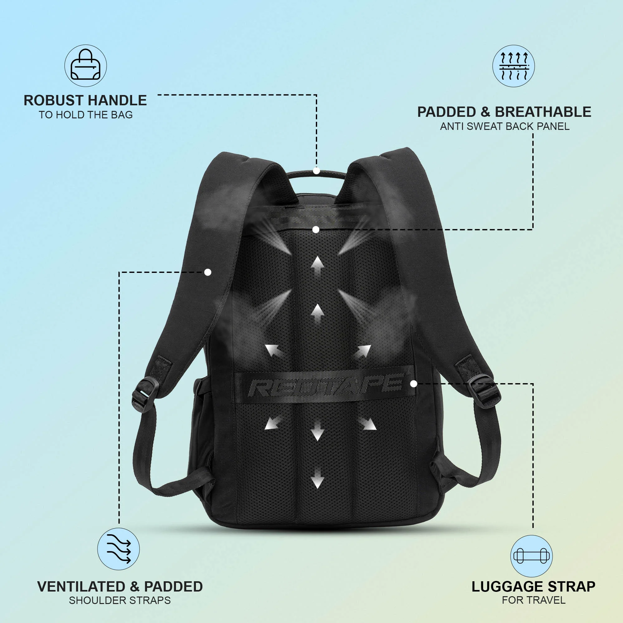 16 Inch Laptop Backpack for Men & Women - Image 3