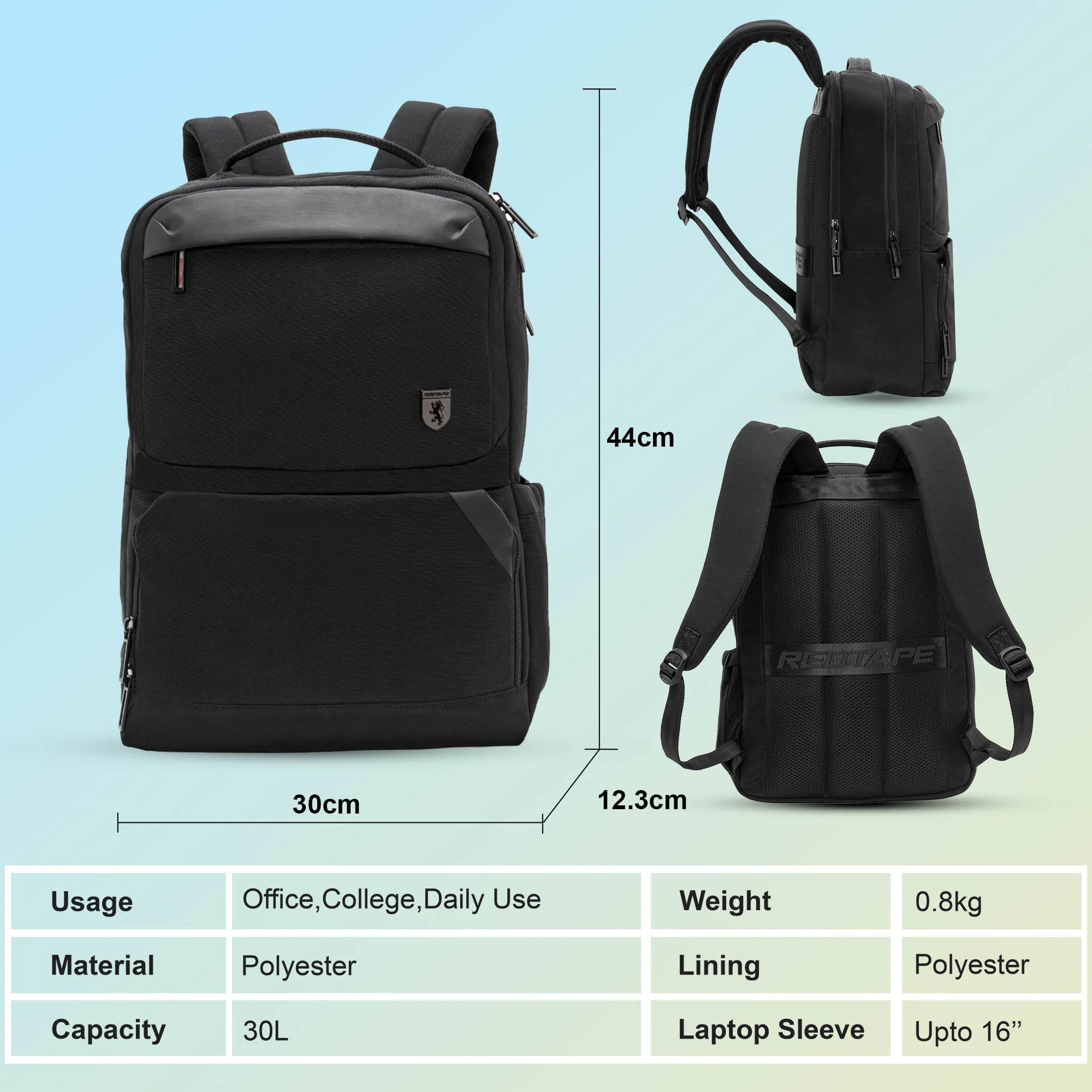 16 Inch Laptop Backpack for Men & Women - Image 5