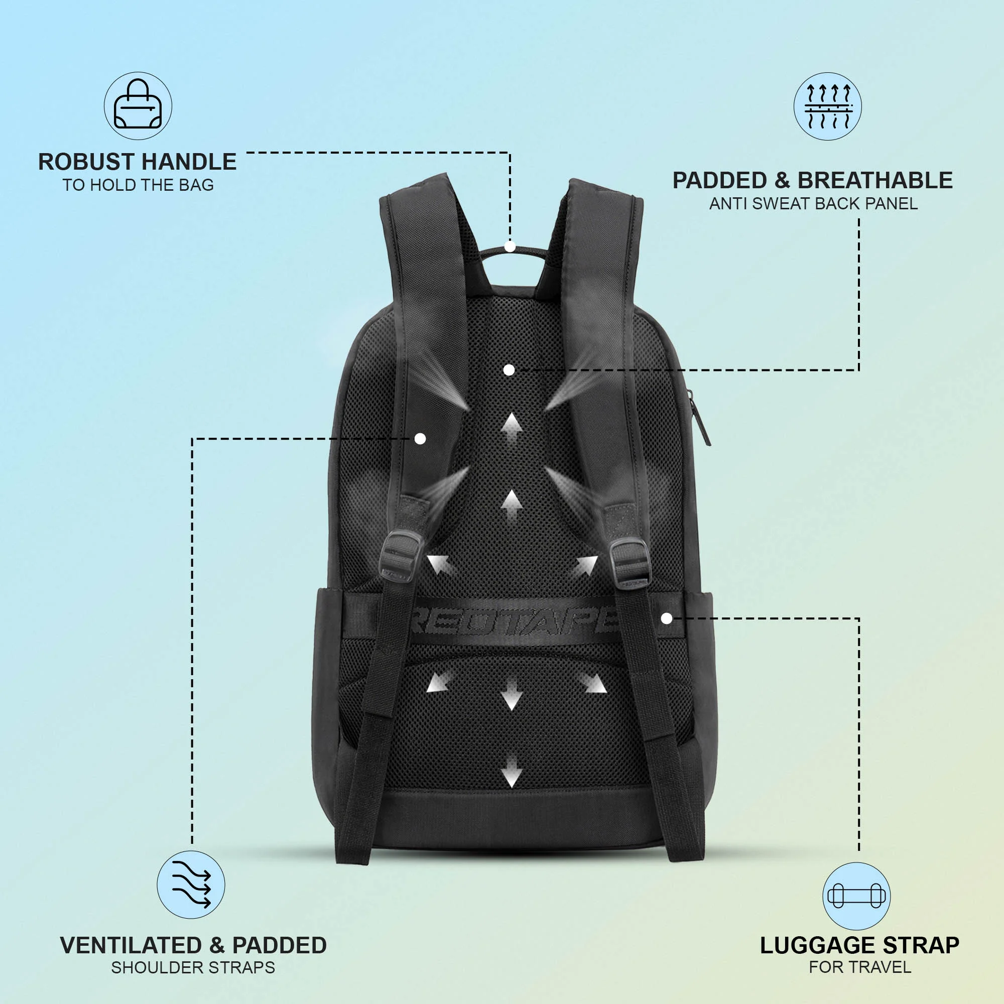 16 Inch Laptop Backpack for Men & Women - Image 3