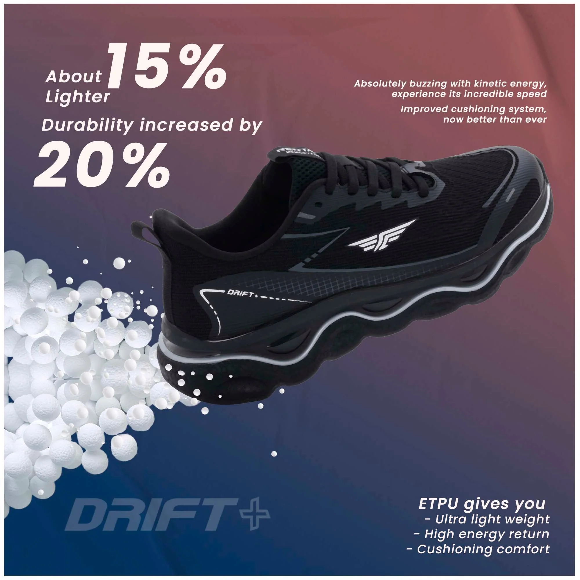 Athleisure Shoes for Men | Cultured Round-Toe Shape & Cushioning Technology - Image 7