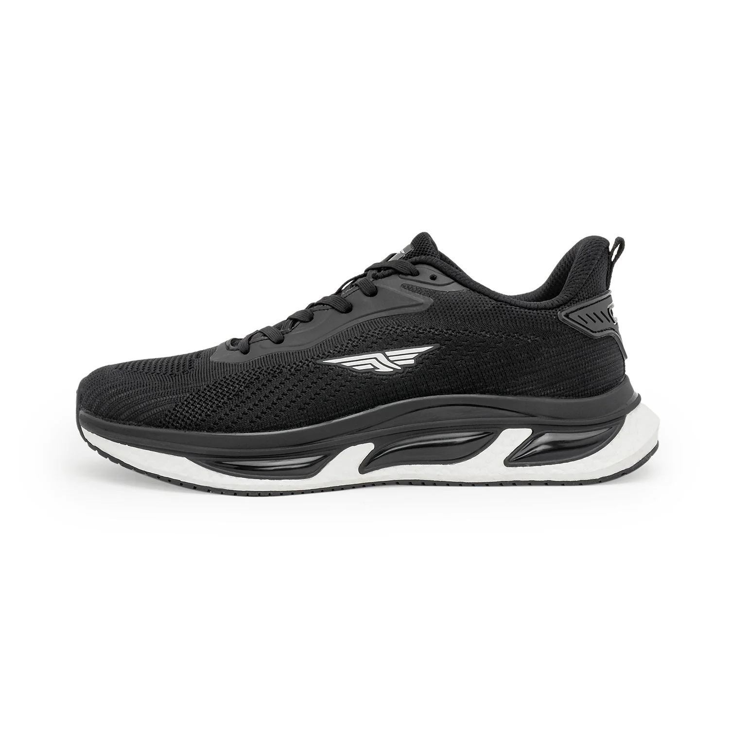 Athleisure-Sports-Shoes-for-Men-in-Black-|-Low-Cut-Shoes. - Image 3