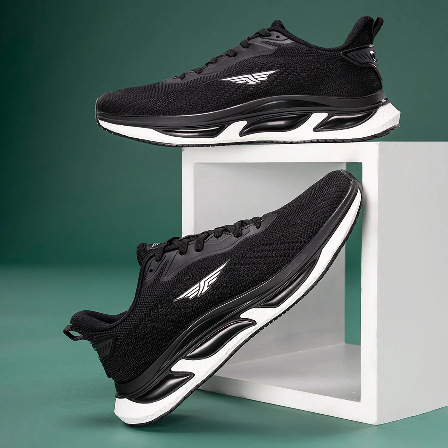 Athleisure-Sports-Shoes-for-Men-in-Black-|-Low-Cut-Shoes. - Image 6