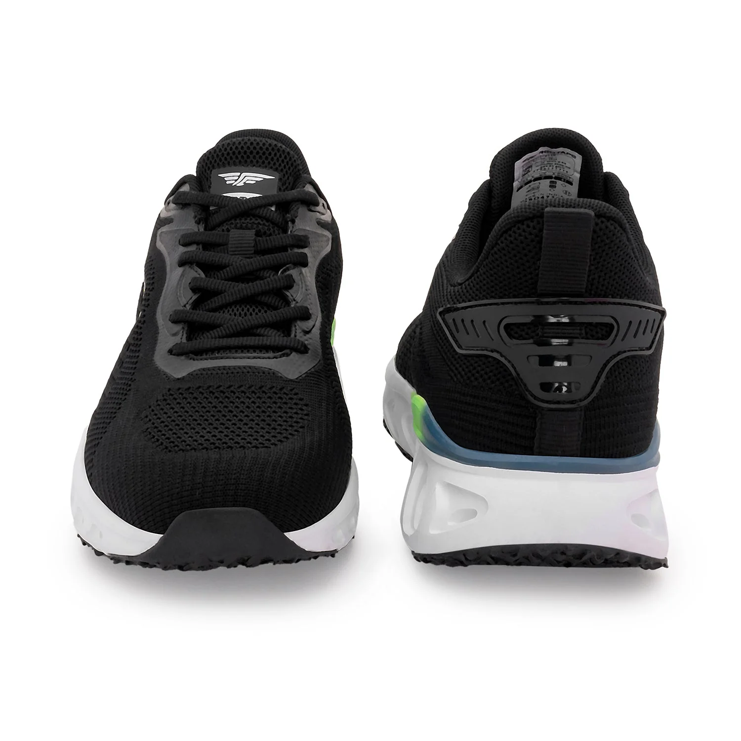 Athleisure Sports Shoes for Men in Black | Low-Cut Athleisure Shoes. - Image 4