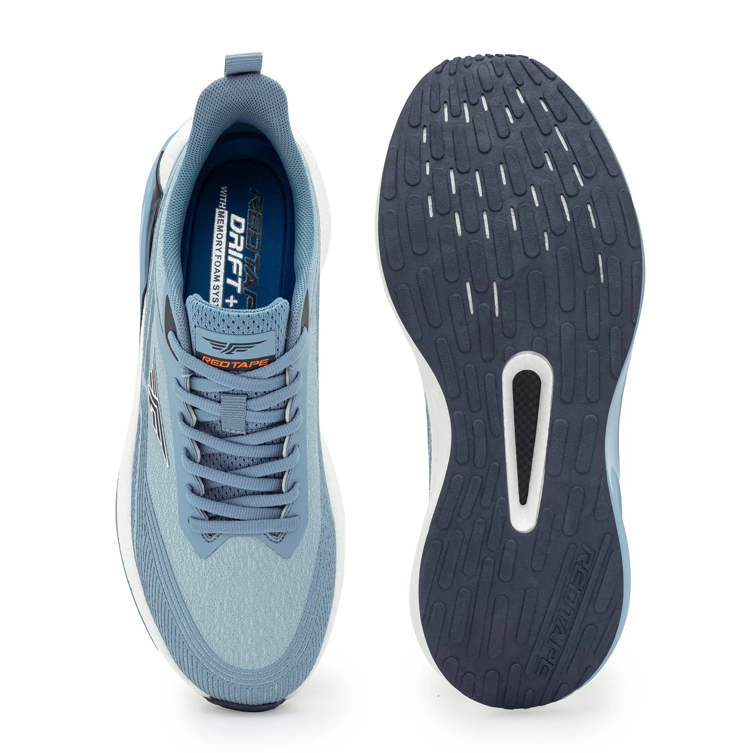 Athleisure Sports Shoes for Men in Blue and White | Low-Cut Shoes. - Image 5