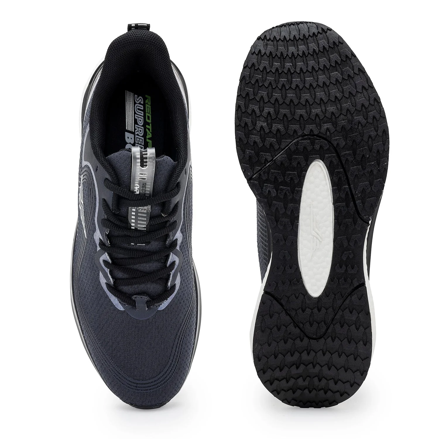 Athleisure-Sports-Shoes-for-Men-in-Grey-and-White-|-Low-Cut-Shoes. - Image 5