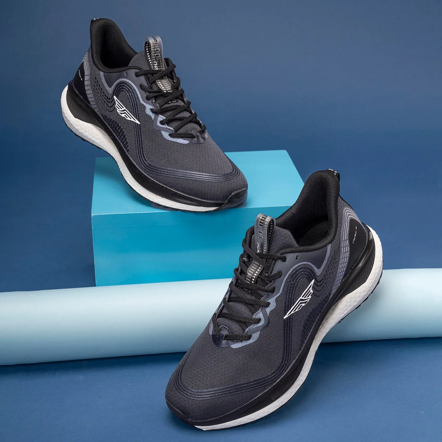 Athleisure-Sports-Shoes-for-Men-in-Grey-and-White-|-Low-Cut-Shoes. - Image 6