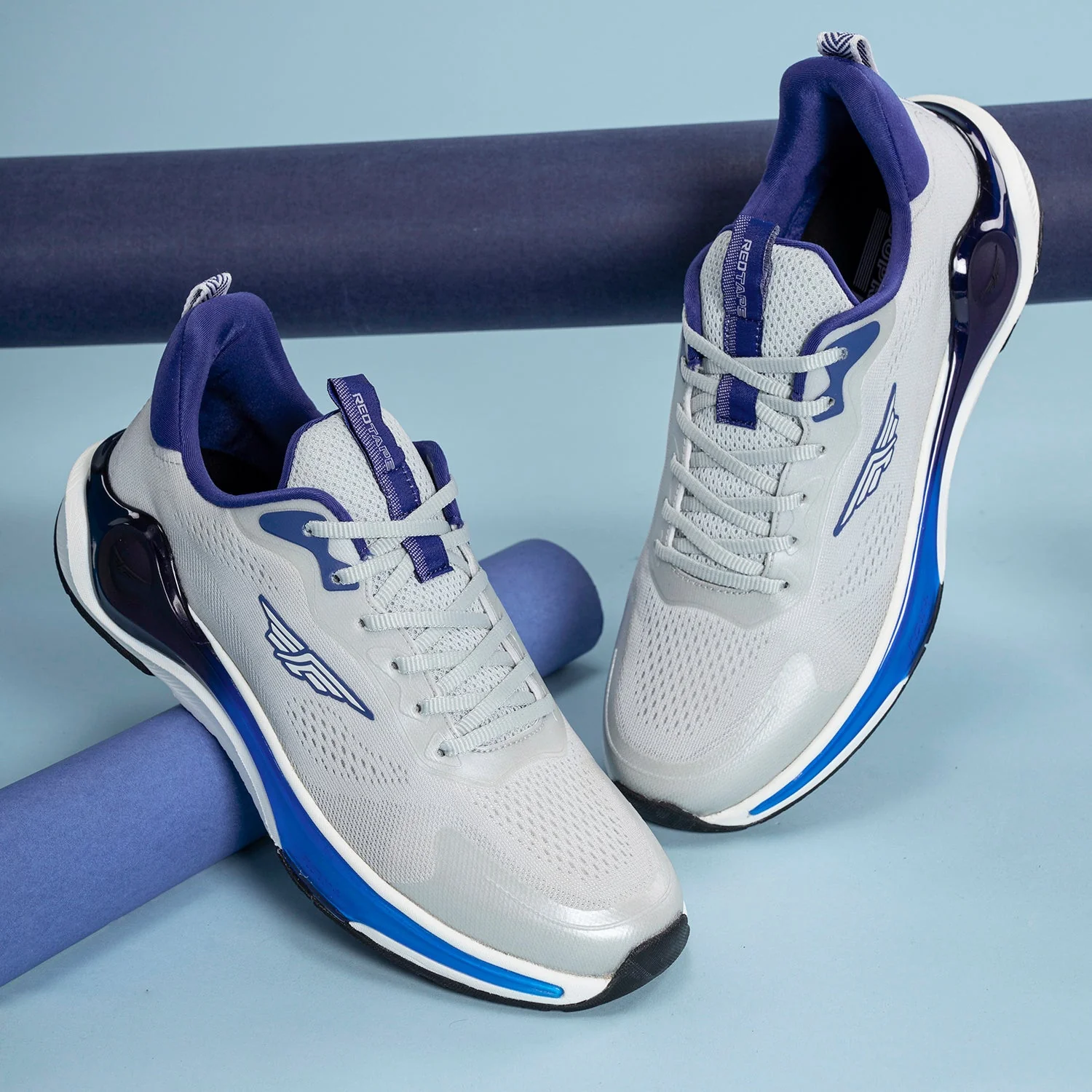Athleisure Sports Shoes for Men in Grey | Low-Cut  Shoes. - Image 6