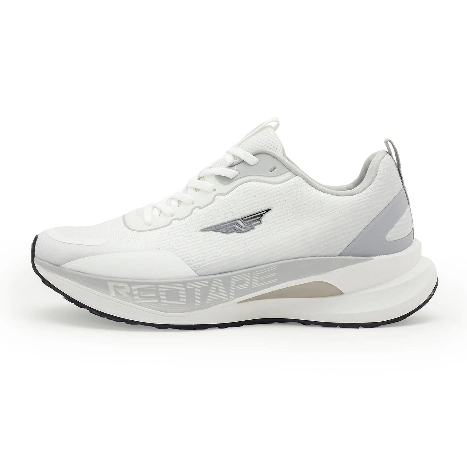 Athleisure Sports Shoes for Men in White and Grey | Low-Cut  Shoes. - Image 3