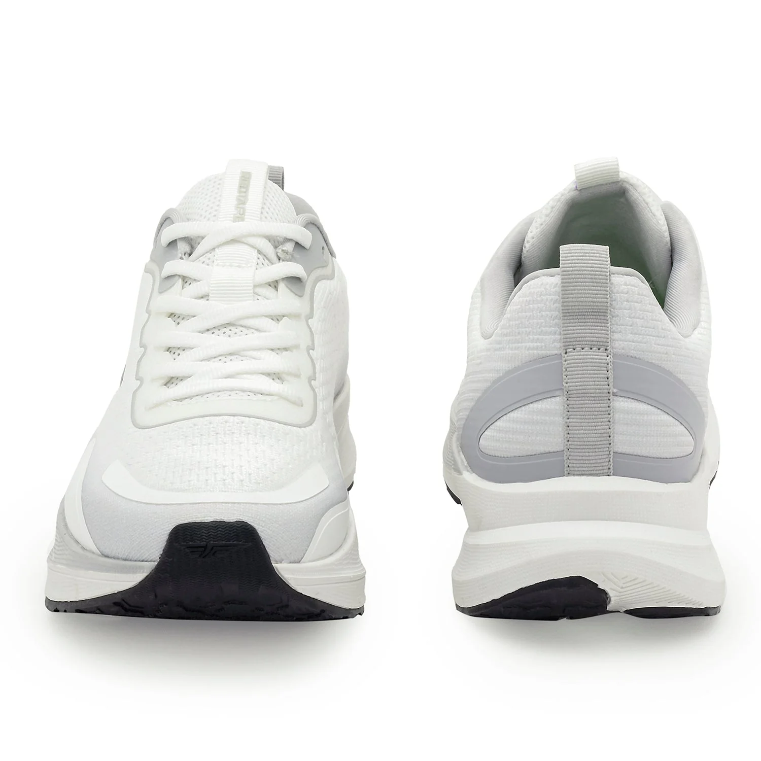 Athleisure Sports Shoes for Men in White and Grey | Low-Cut  Shoes. - Image 4