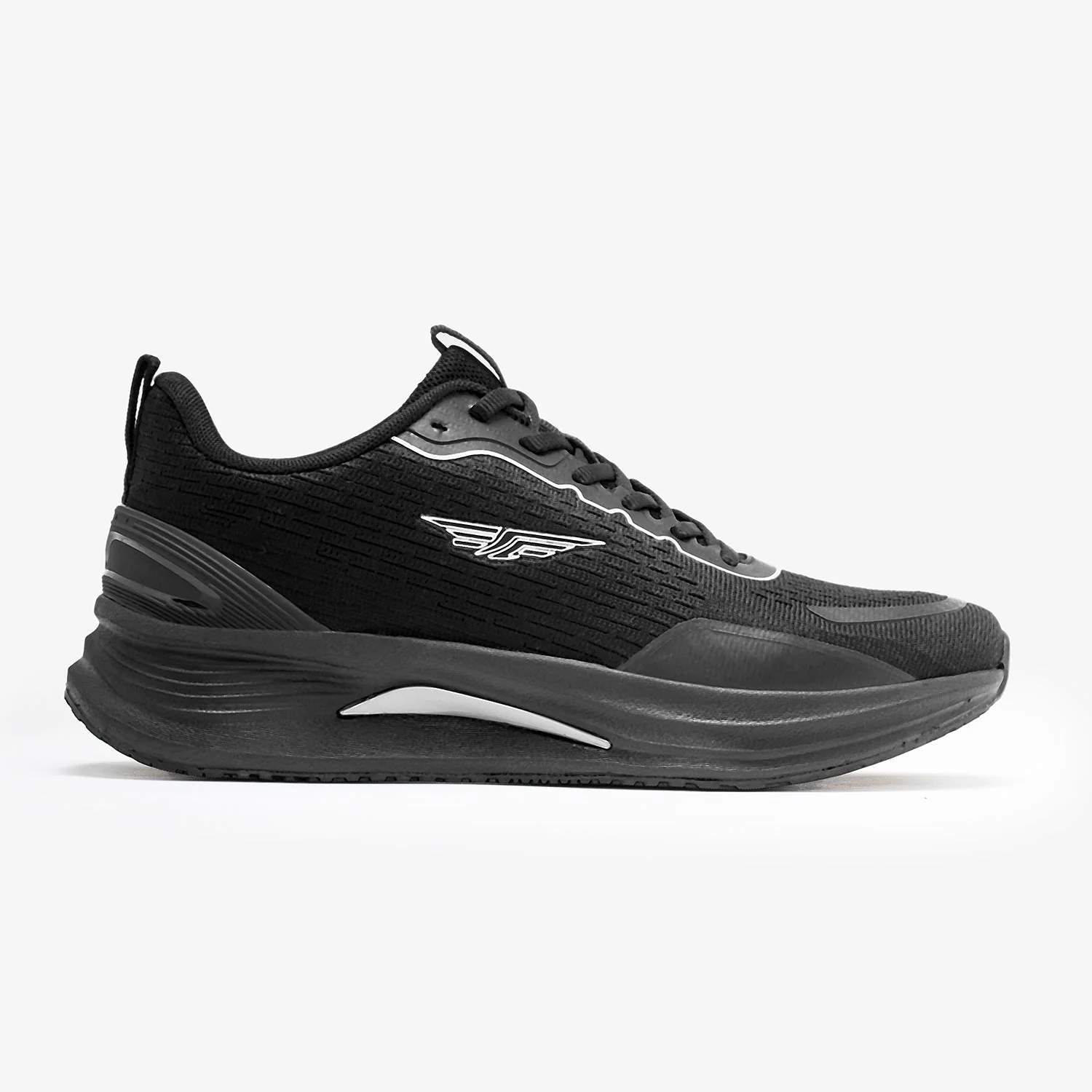 Athleisure Sports Shoes for Men in Black | Low-Cut Shoes. - Image 2