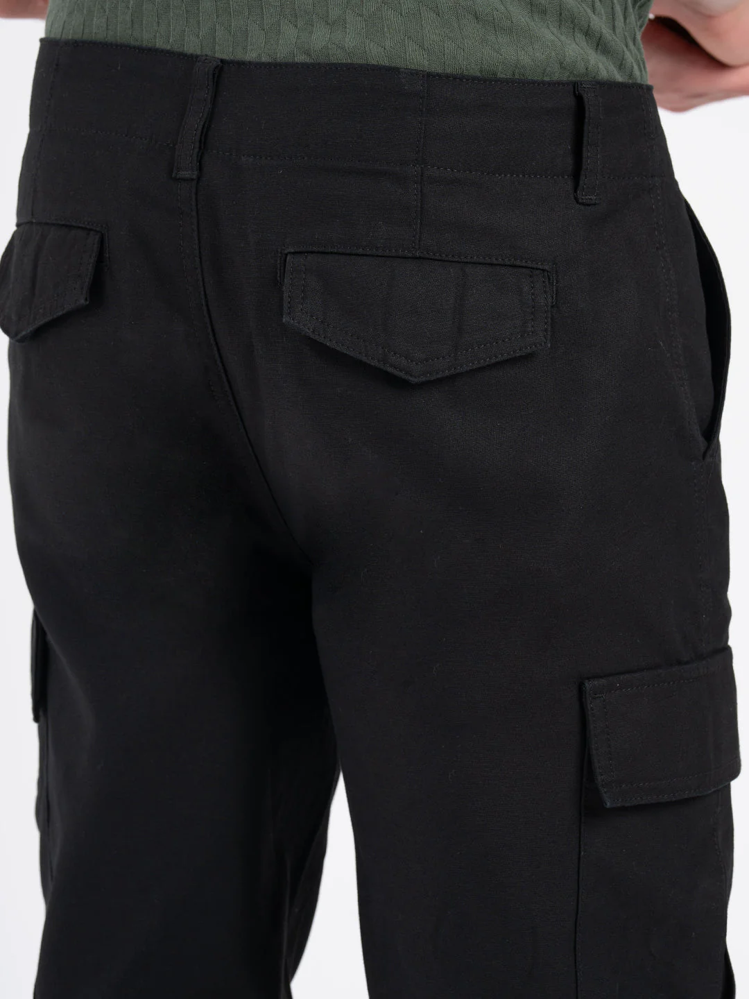Baggy Fit Cargo Joggers for Men - Image 4