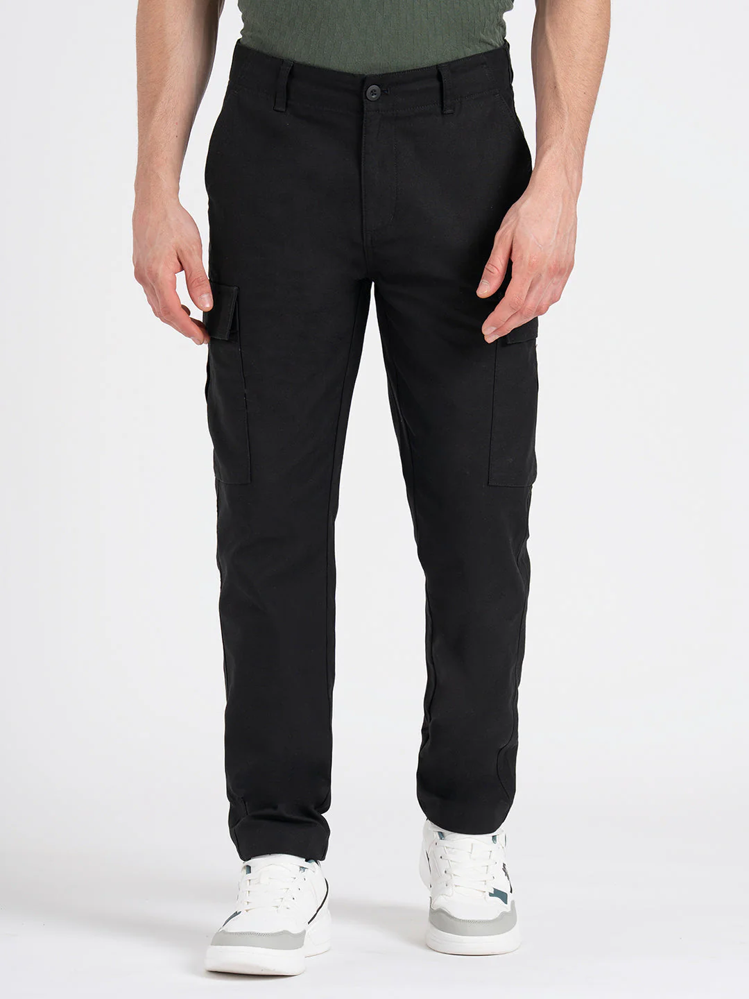 Baggy Fit Cargo Joggers for Men - Image 6