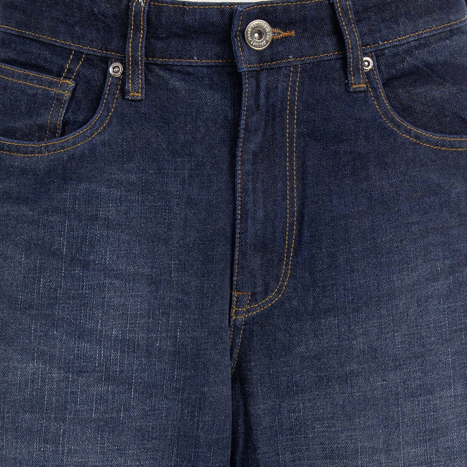 Baggy Jeans for Men in Vintage Blue | Straight Fit Casual Jeans - Image 4