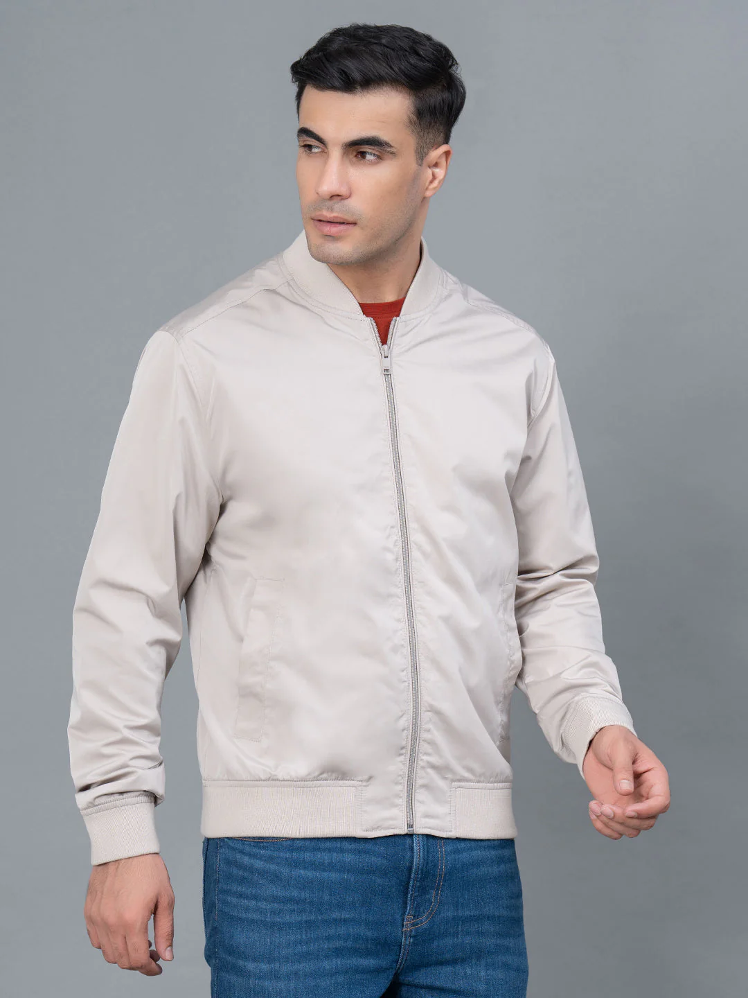 Baseball Collar Jacket for Men - Image 2