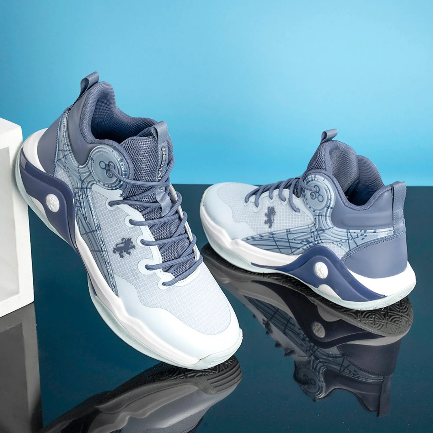 Basketball Shoes for Men | Cultured Round-Toe Shape & Cushioning Technology - Image 6