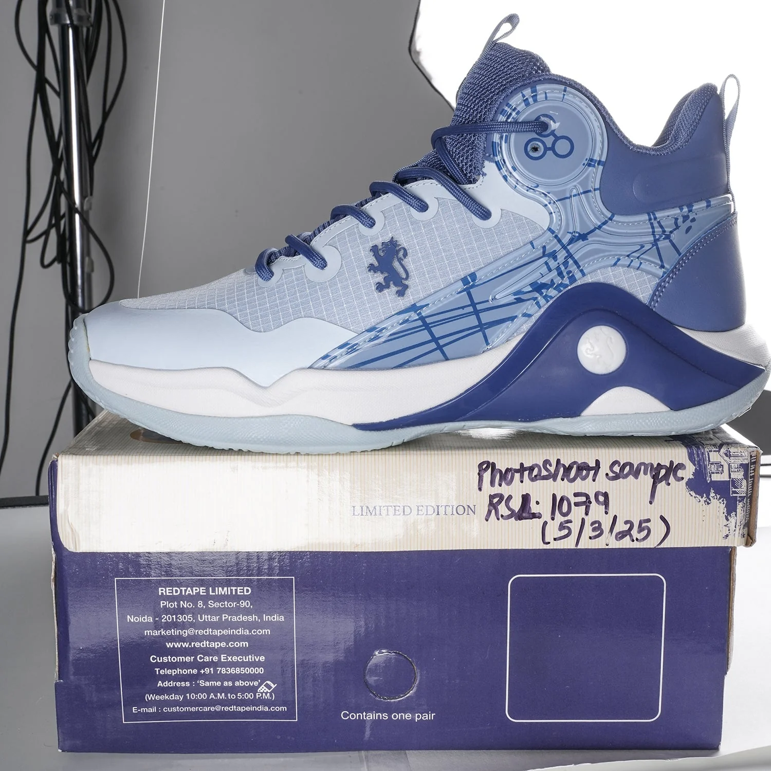 Basketball Shoes for Men | Cultured Round-Toe Shape & Cushioning Technology - Image 7