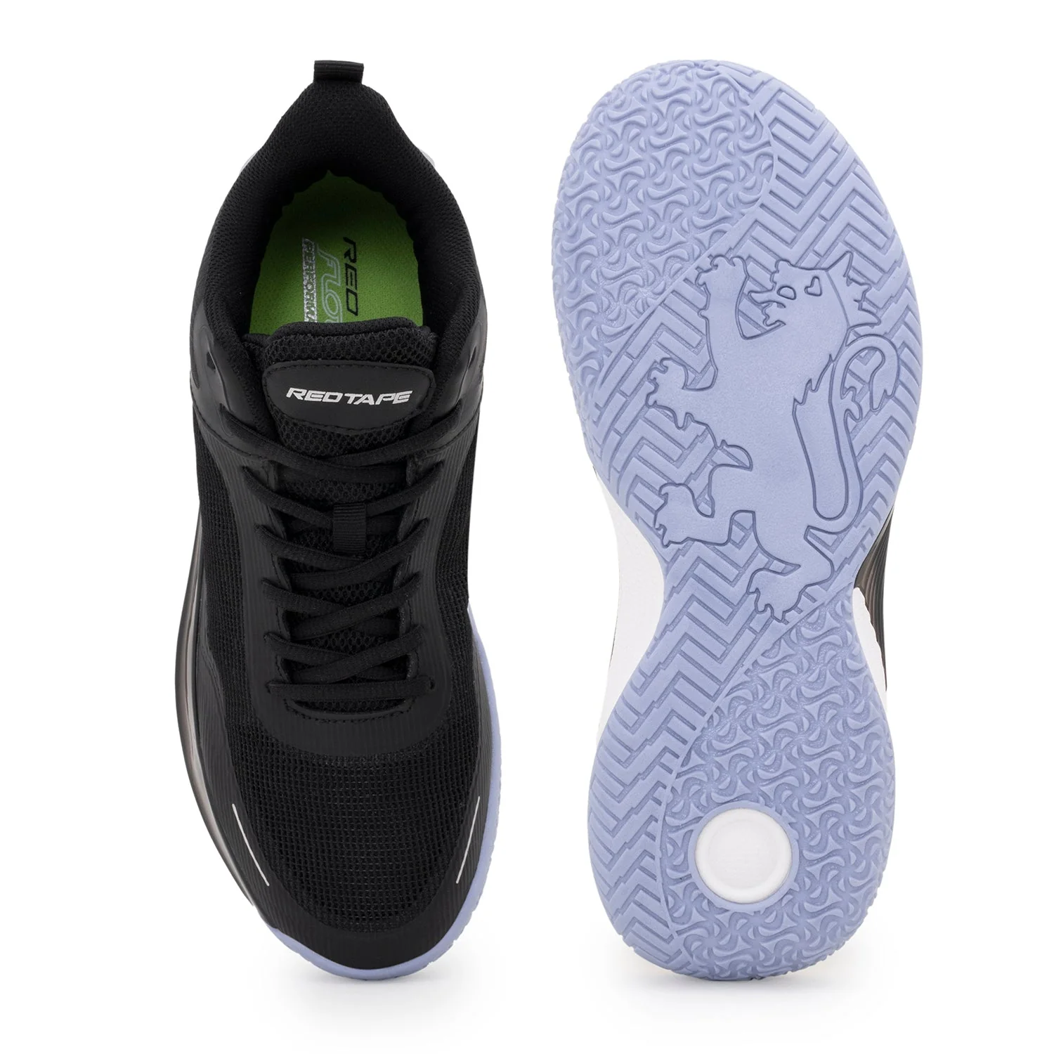 Basketball Shoes for Men in Black and Blue | Performance Shoes - Image 5