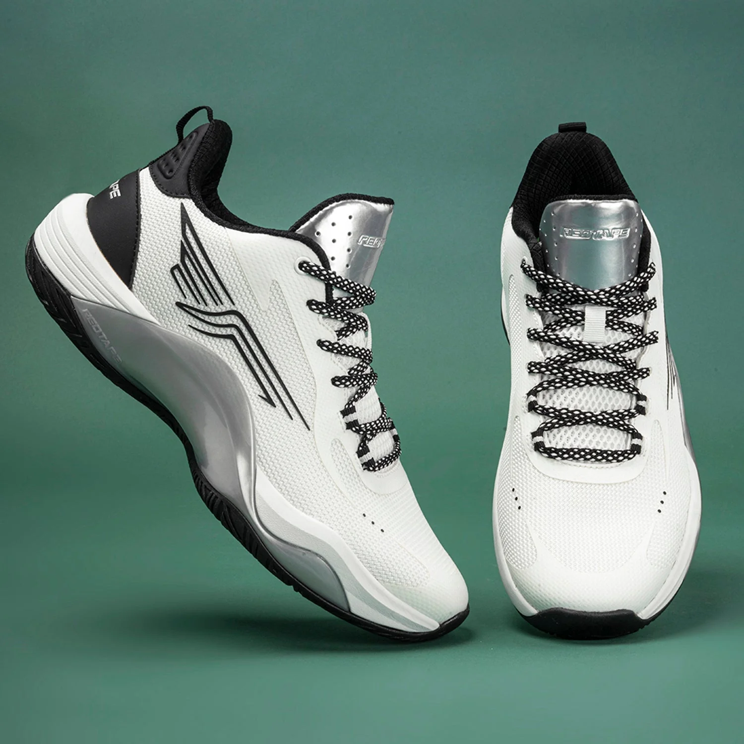 Basketball Shoes for Men in Grey and Black | Performance Shoes - Image 6