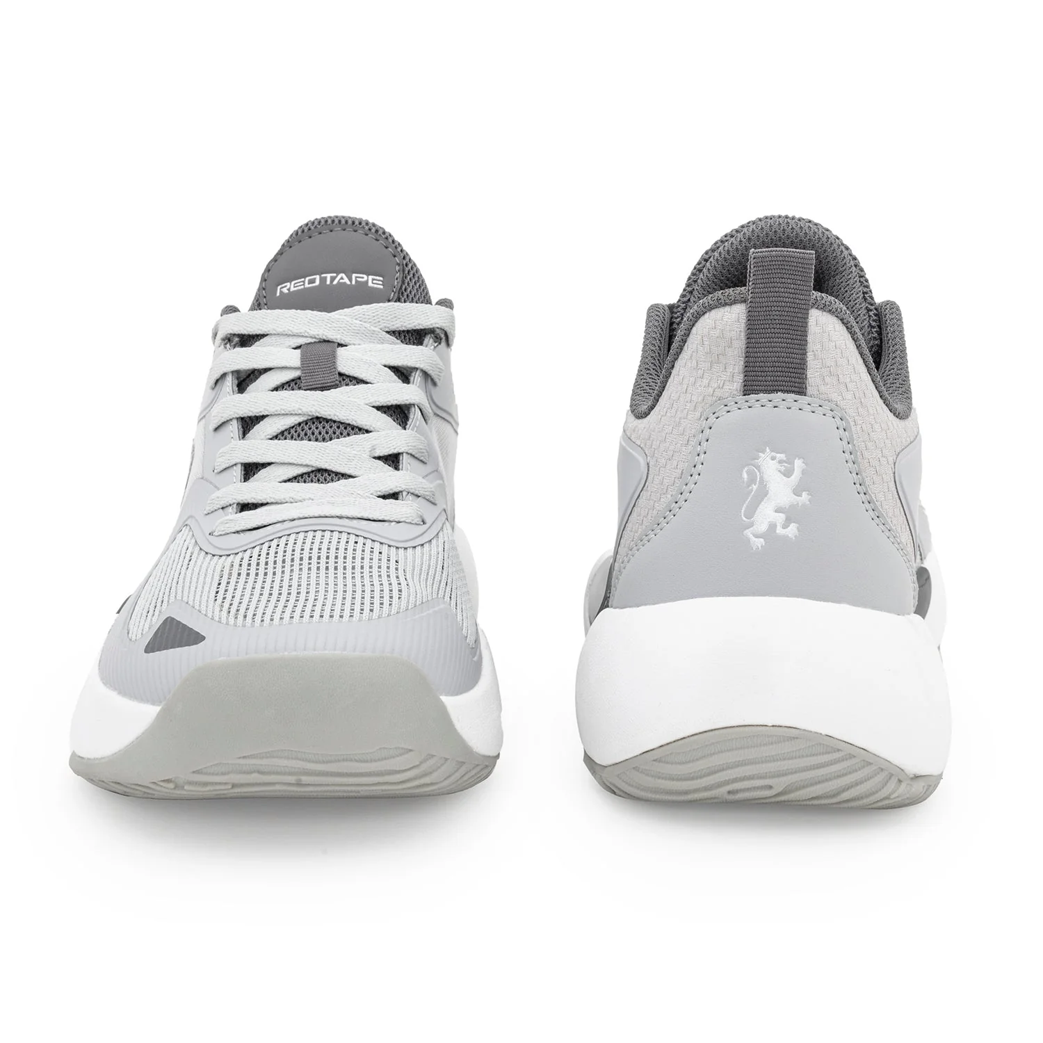 Basketball Shoes for Men in Grey - Image 4