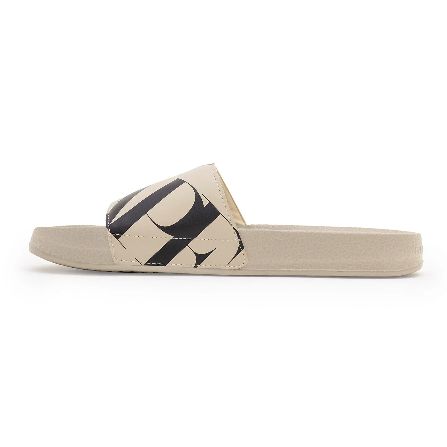Beige Casual Pool Sliders for Men | Everyday Comfort - Image 3