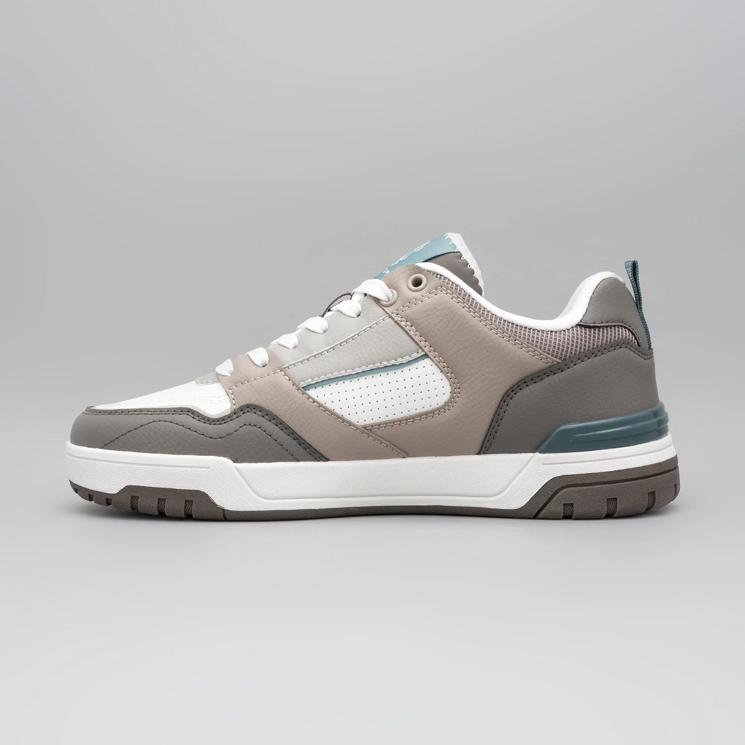 Beige Lifestyle Sneakers for Men - Image 3