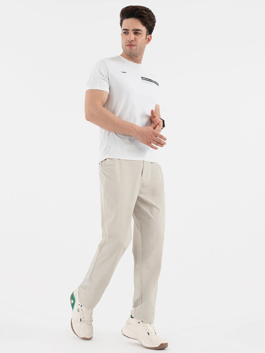 Red Tape Beige Pants for Men - Image 5