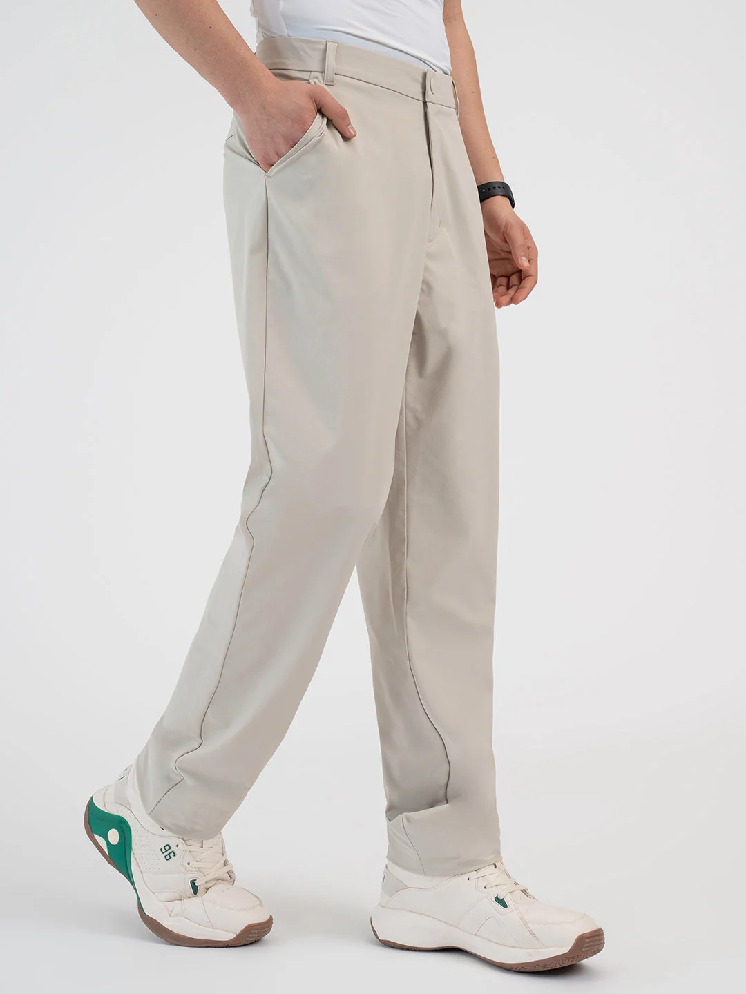 Red Tape Beige Pants for Men - Image 6