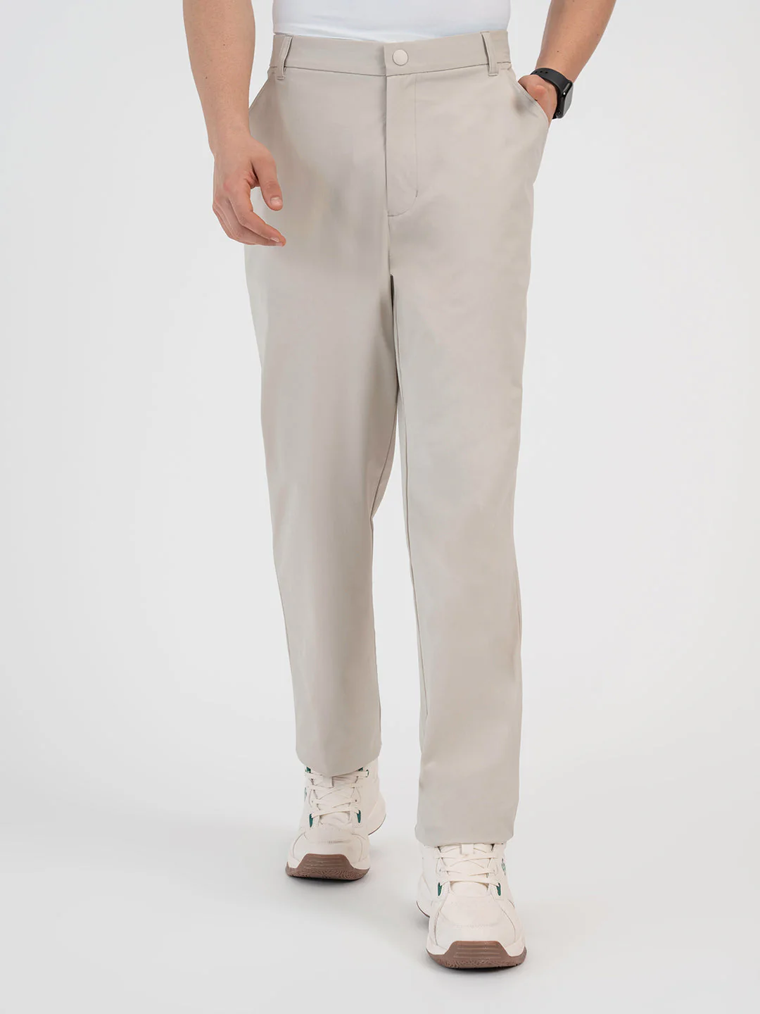 Red Tape Beige Pants for Men - Image 7