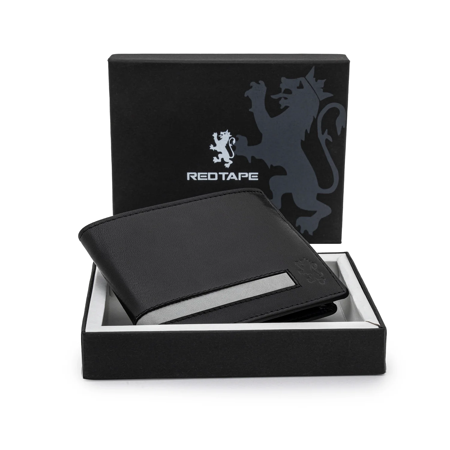Bifold Leather Wallet with RFID Protection for Men - Image 3
