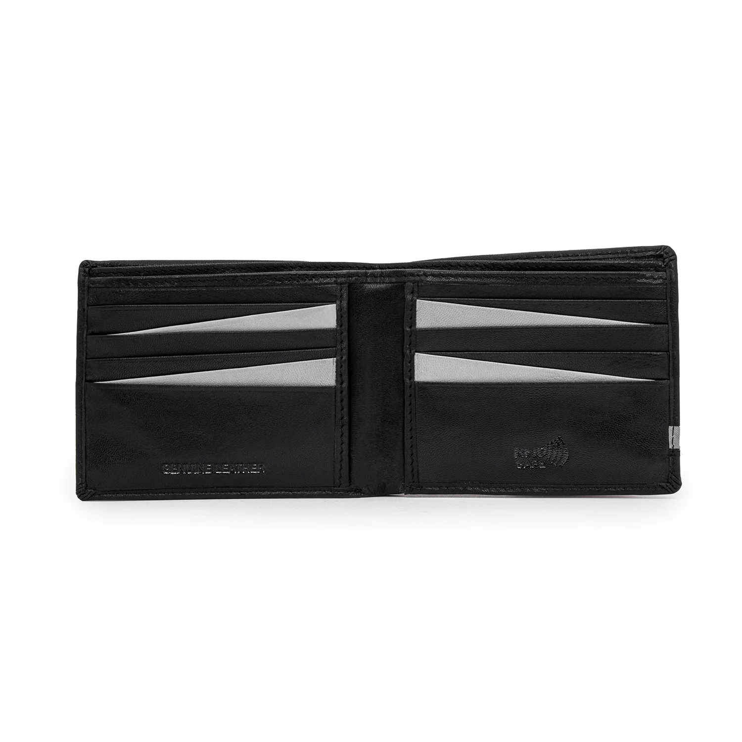 Bifold Leather Wallet with RFID Protection for Men - Image 4