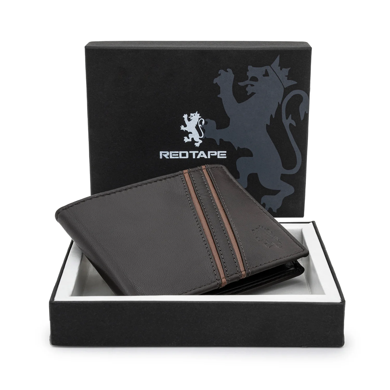 Bifold Leather Wallet with RFID Protection for Men| Stay Organized and Secure - Image 2