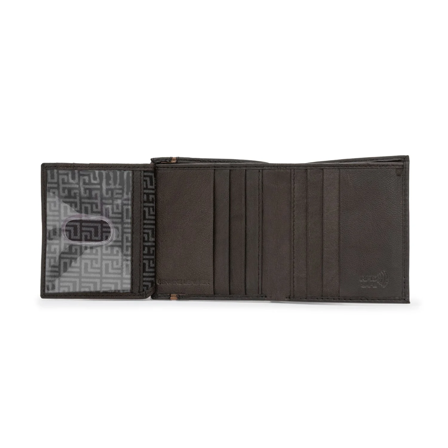 Bifold Leather Wallet with RFID Protection for Men| Stay Organized and Secure - Image 3