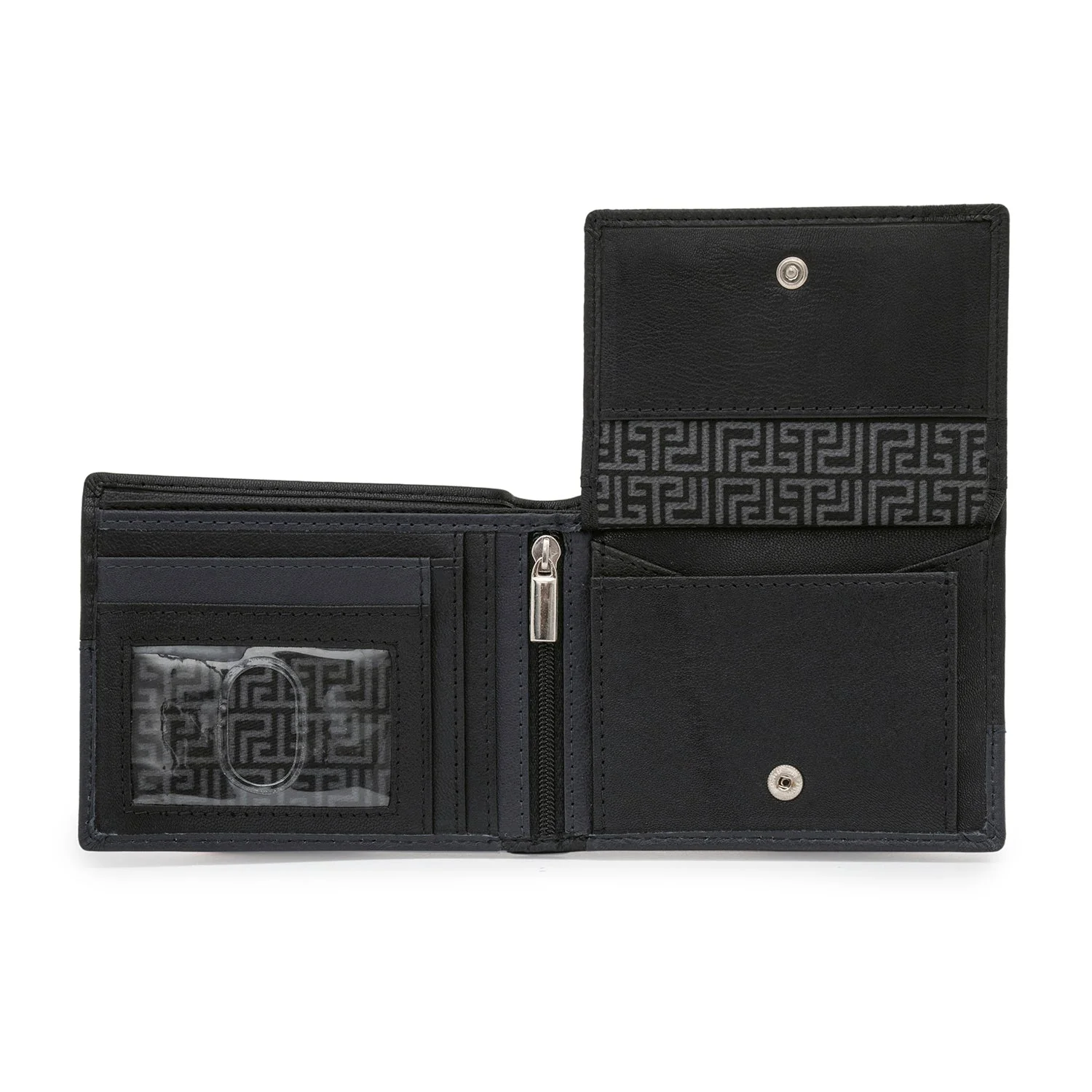 Bifold Leather Wallet with RFID Protection for Men| Stay Organized and Secure - Image 5