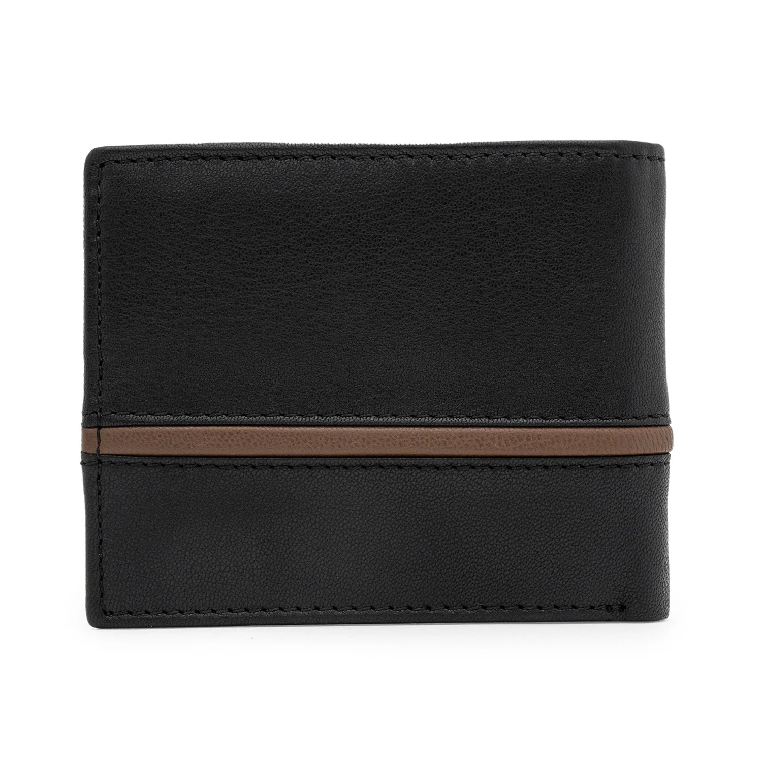Bifold Leather Wallet with RFID Protection for Men| Stay Organized and Secure - Image 6