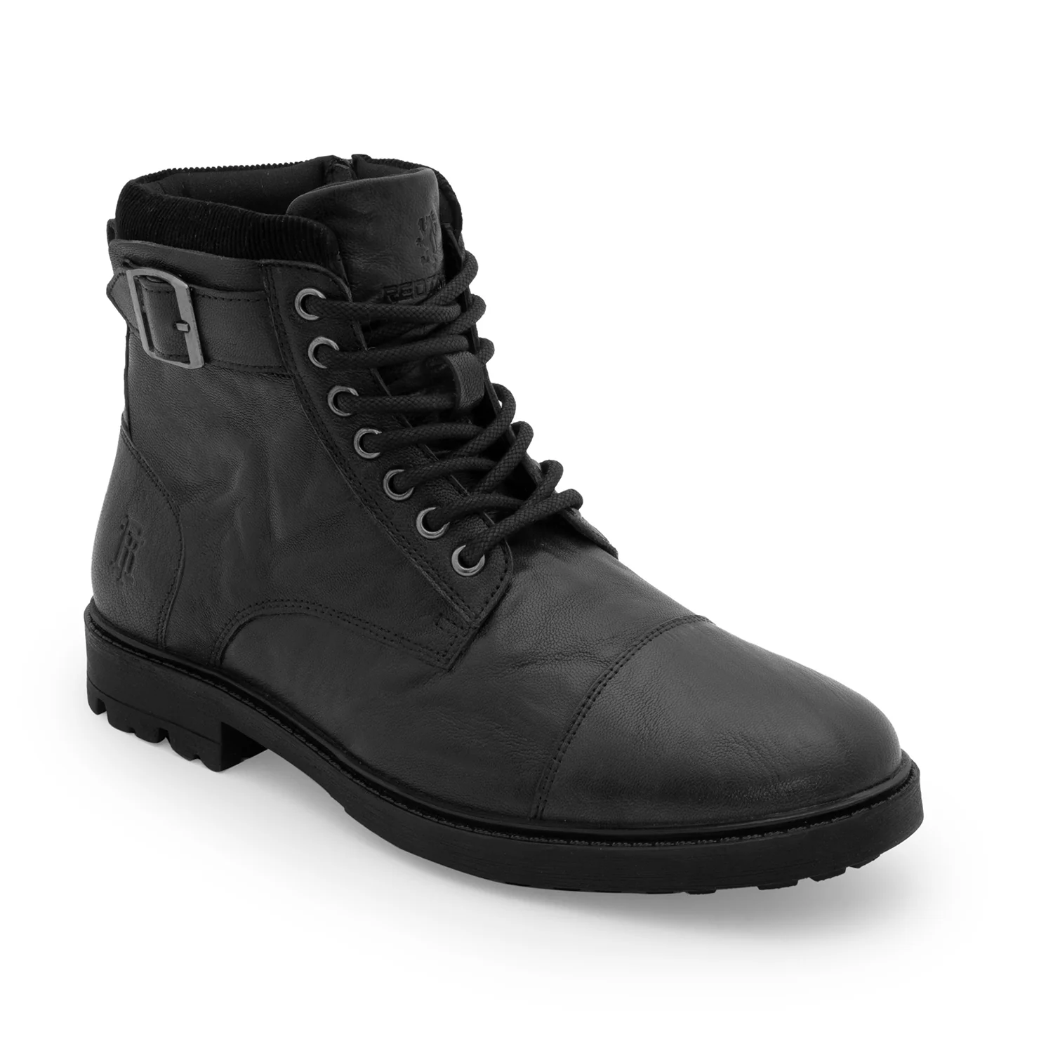 Biker Boots for Men in Black | High Top Boots - Image 6