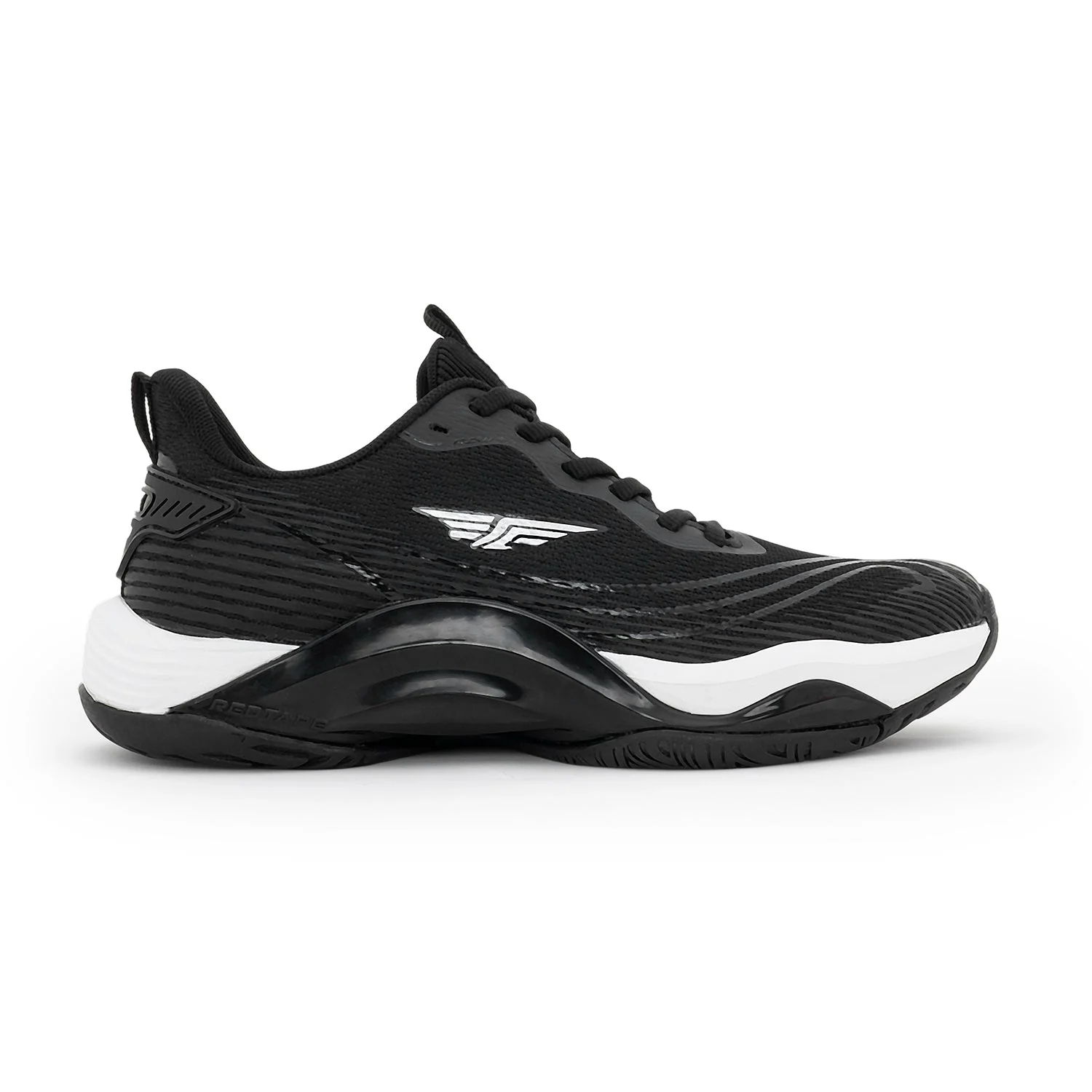 Black and White Basketball-Inspired Shoes for Men - Image 2