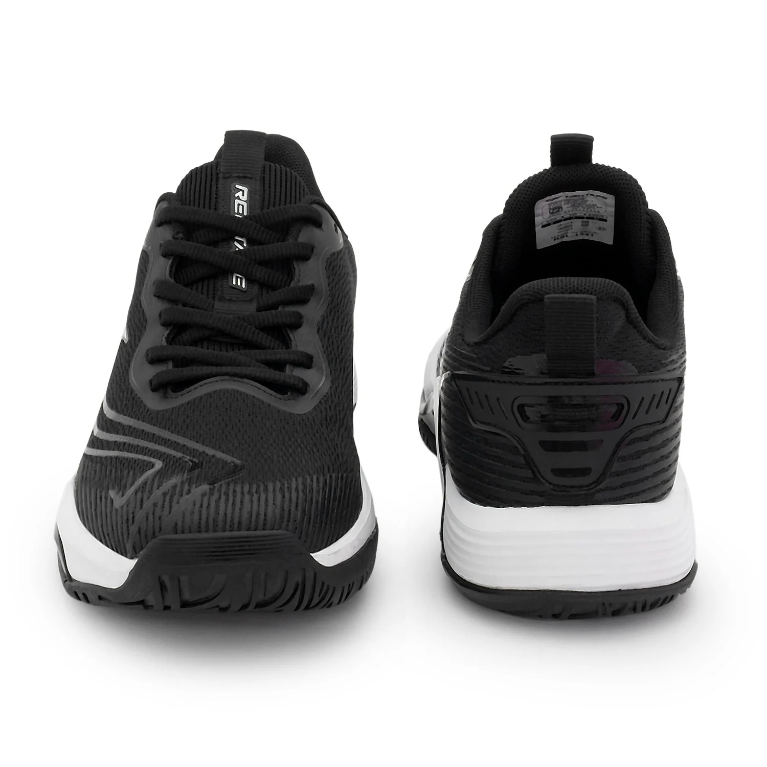Black and White Basketball-Inspired Shoes for Men - Image 4