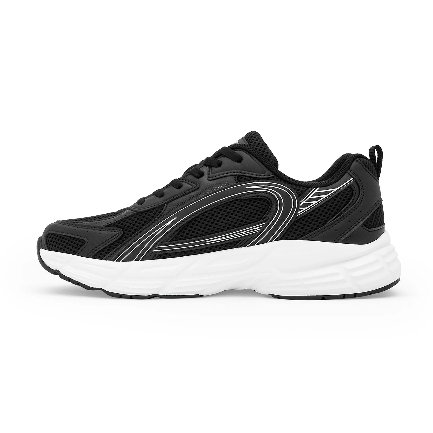 Black and White Casual Shoes for Men - Image 3