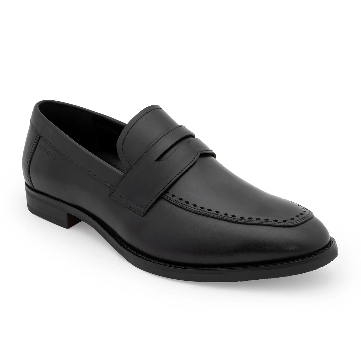 Black Formal Loafer Shoes for Men - Image 2