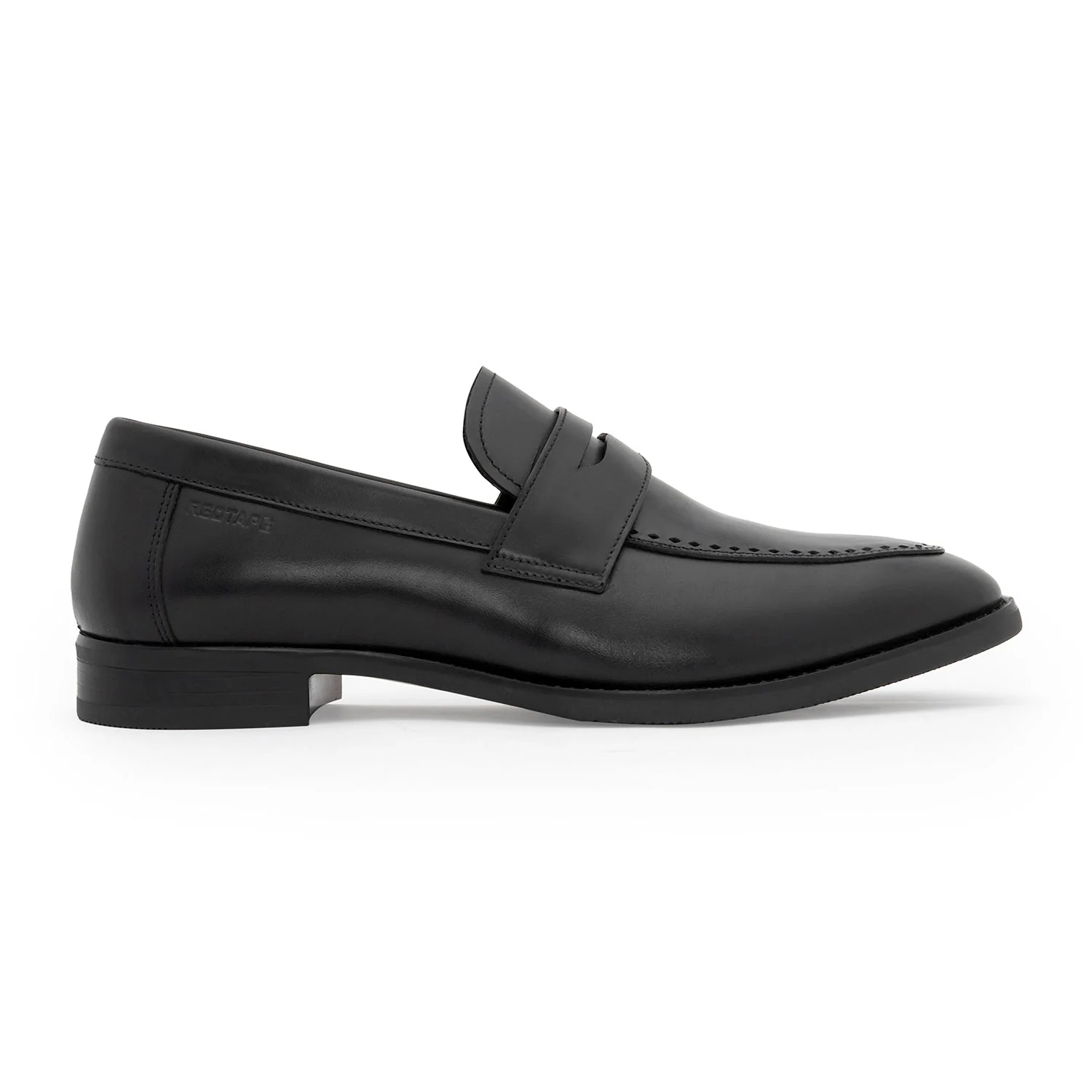 Black Formal Loafer Shoes for Men - Image 3